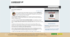 Desktop Screenshot of cambiareip.com
